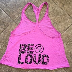 Be Loud - Zumba Racerback Tank